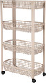 Rullvagn m/korgar Beige